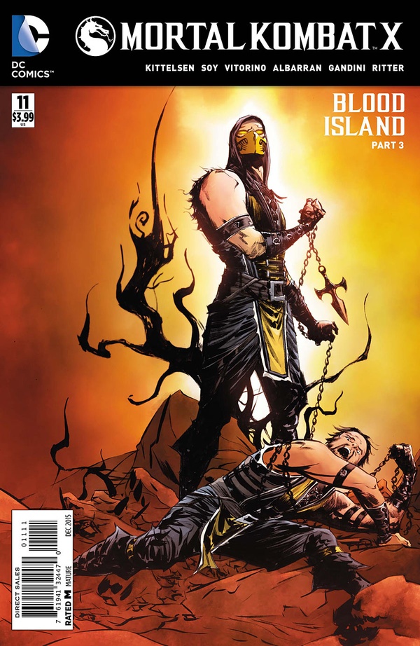 Mortal Kombat X (2015) #11 cover