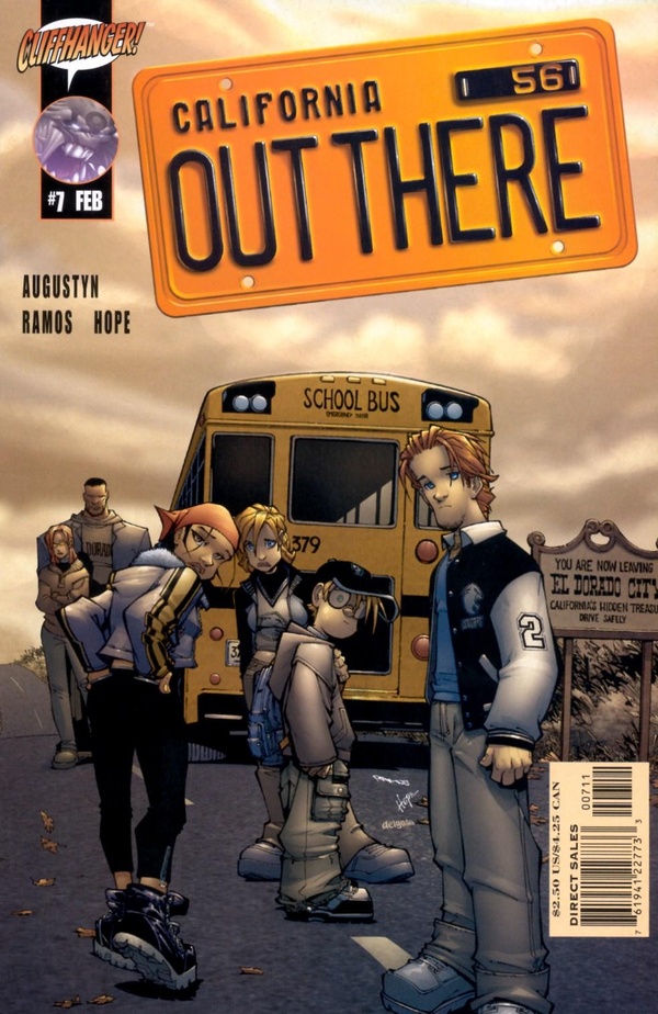 Out There #7 cover