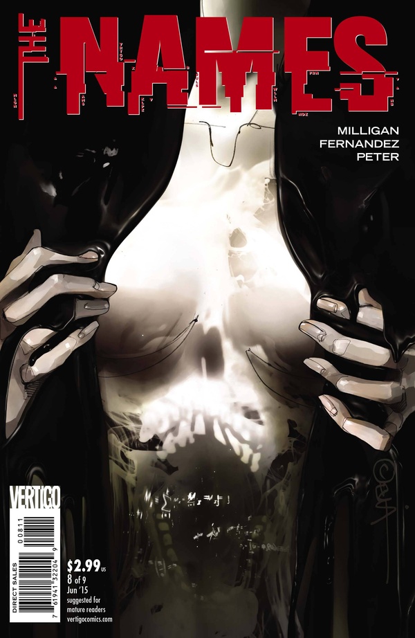 The Names (2014) #8 cover