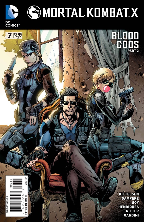Mortal Kombat X (2015) #7 cover