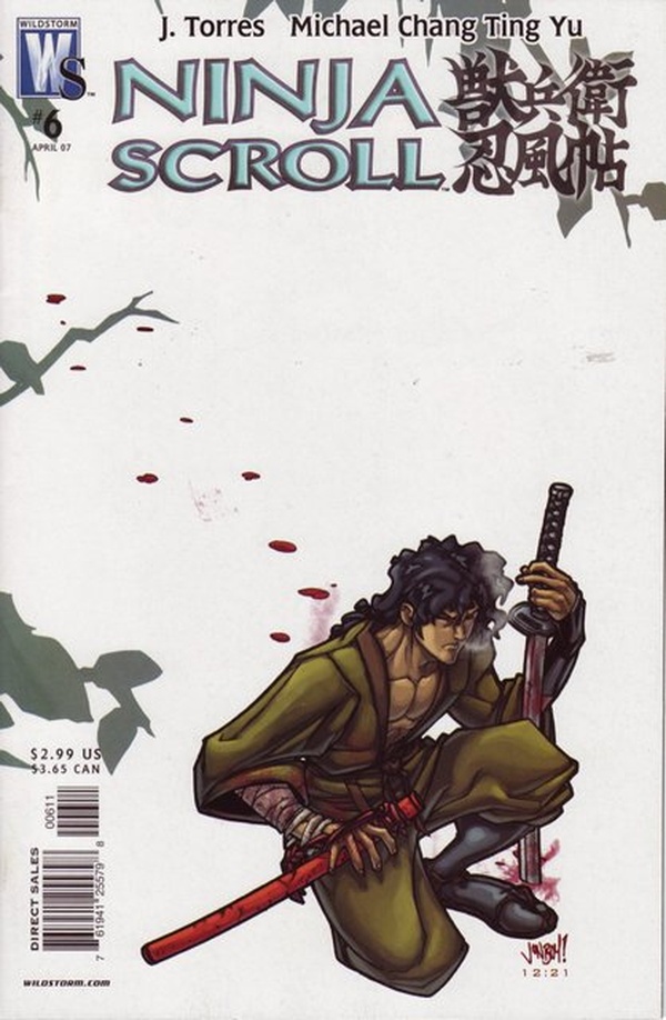 Ninja Scroll #6 cover
