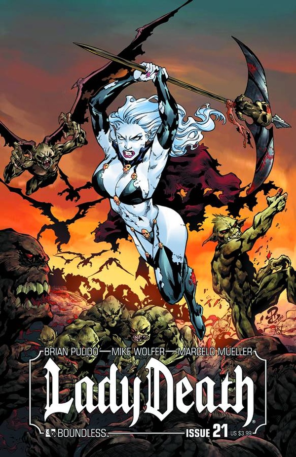 Lady Death (2010) #21 cover