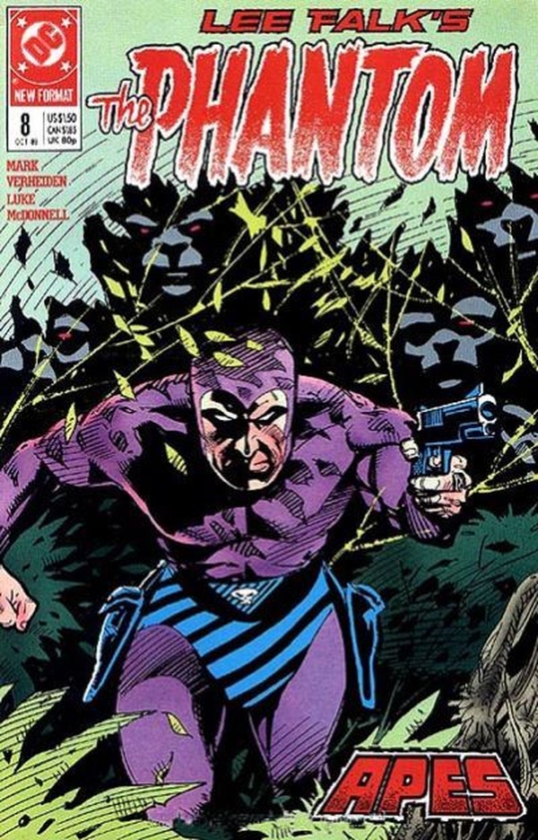 The Phantom (1989) #8 cover