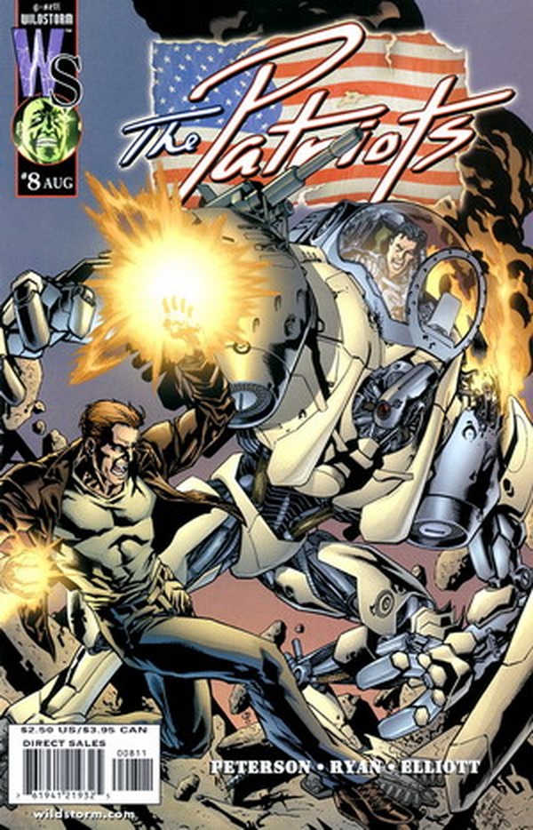 The Patriots (2000) #8 cover