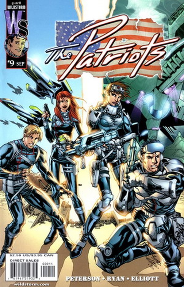 The Patriots (2000) #9 cover