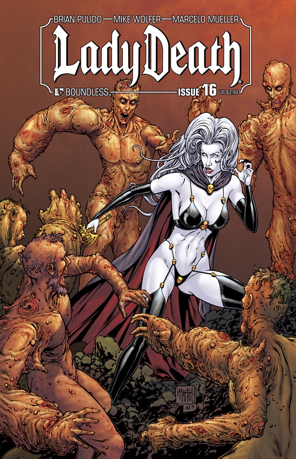 Lady Death (2010) #16 cover