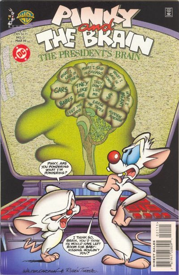 Pinky and the Brain (1996) #21 cover