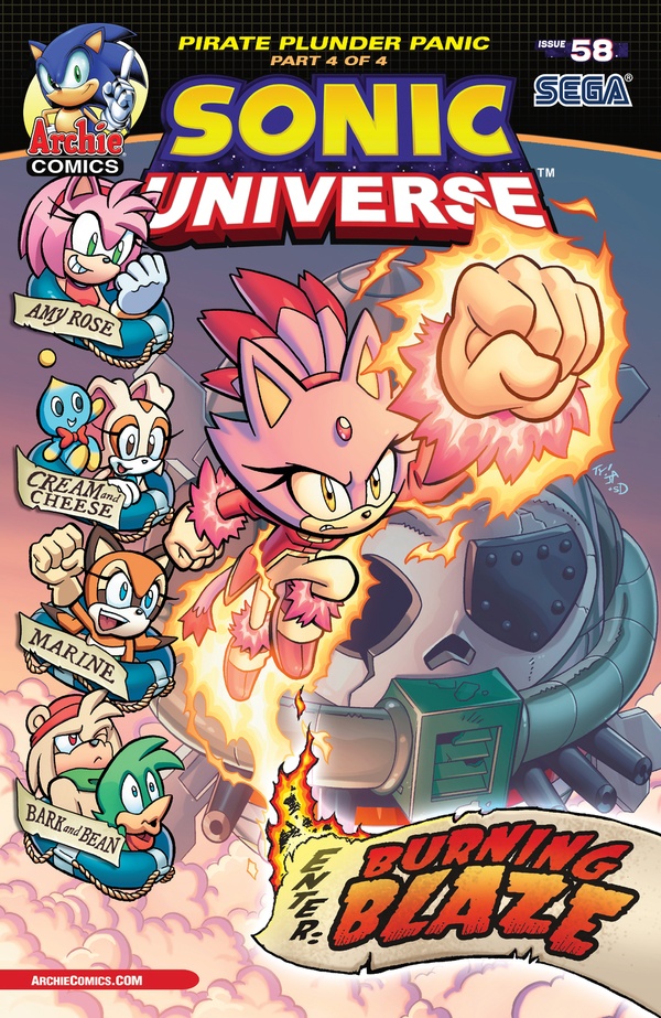 Sonic Universe (2009) #58 cover