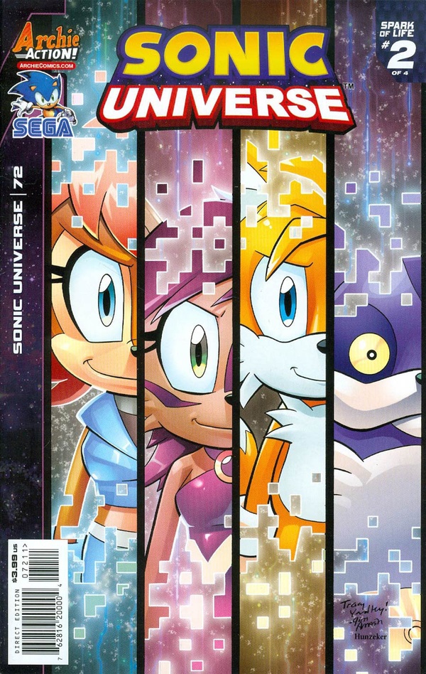 Cover of Sonic Universe #72
