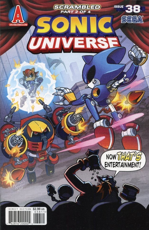 Sonic Universe (2009) #38 cover