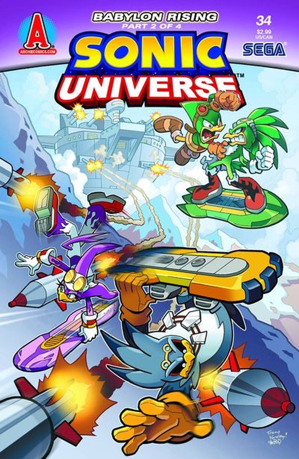 Sonic Universe (2009) #34 cover