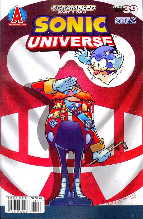 Cover of Sonic Universe #39