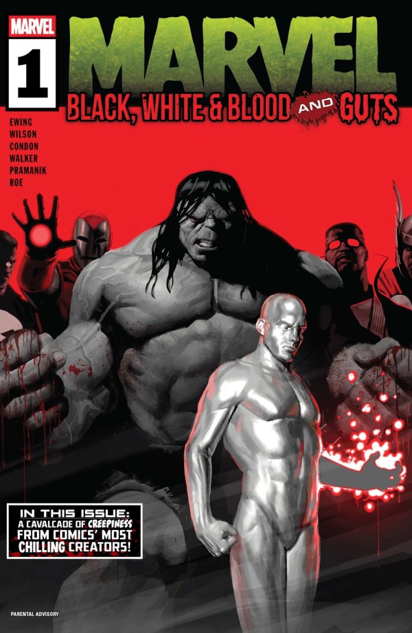 Marvel: Black, White & Blood and Guts