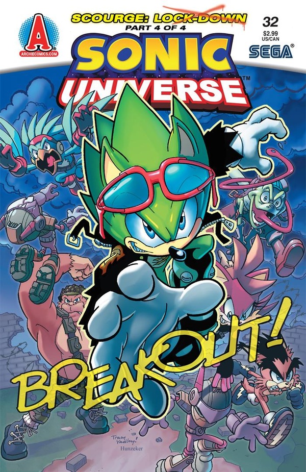 Sonic Universe (2009) #32 cover