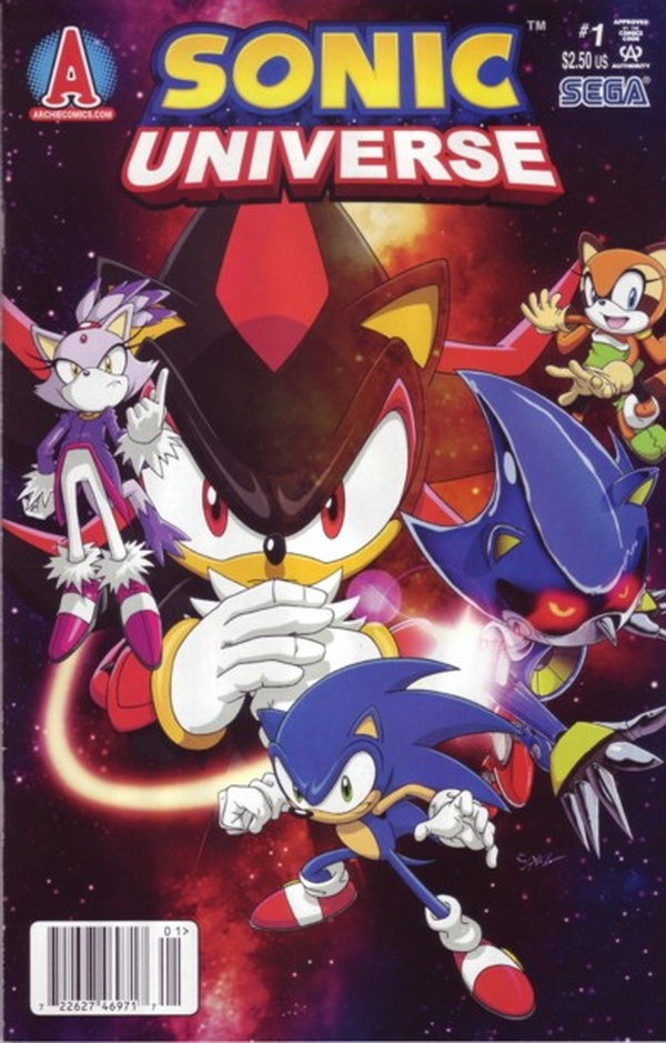 Sonic Universe (2009) #1