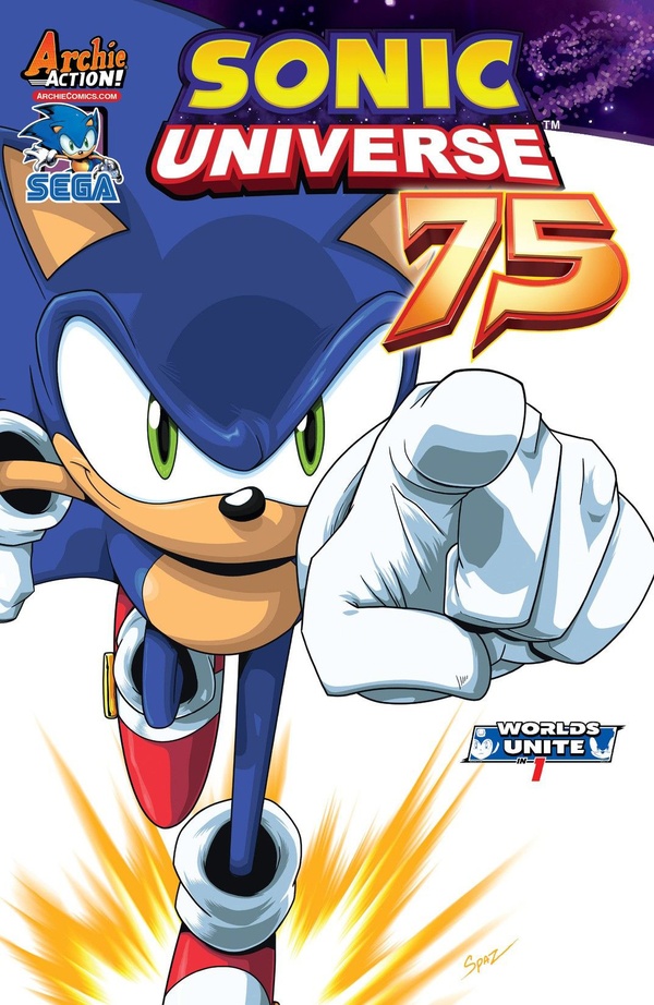 Sonic Universe (2009) #75 cover