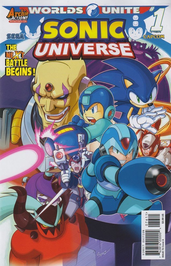 Cover of Sonic Universe #76