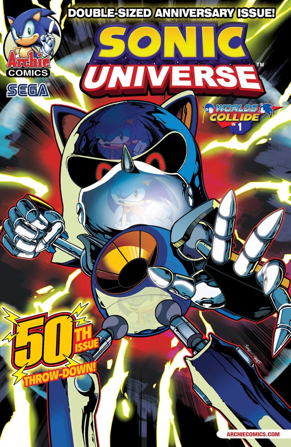 Sonic Universe (2009) #50 cover