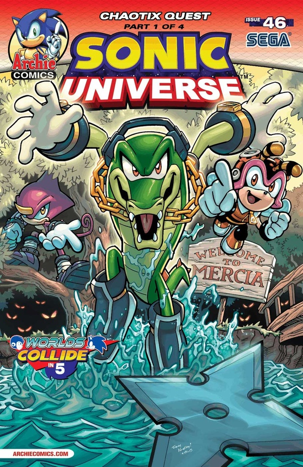 Sonic Universe (2009) #46 cover