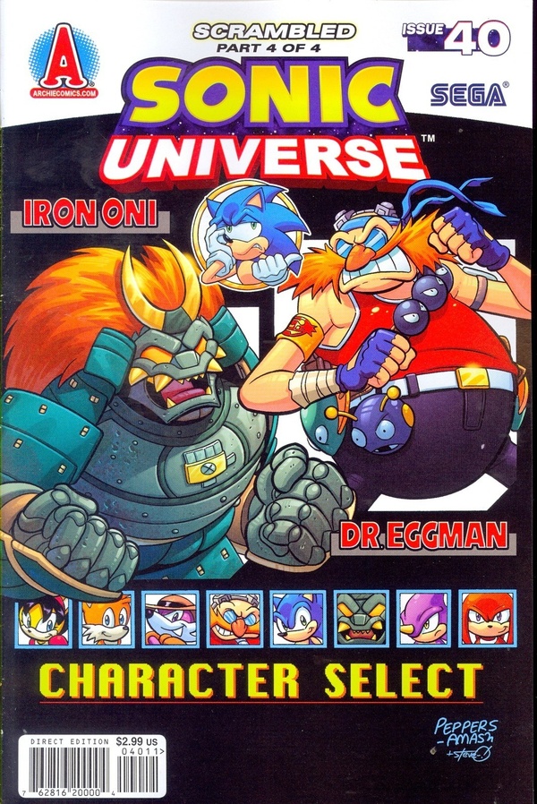 Sonic Universe (2009) #40 cover