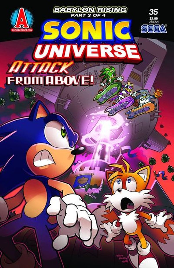 Sonic Universe (2009) #35 cover