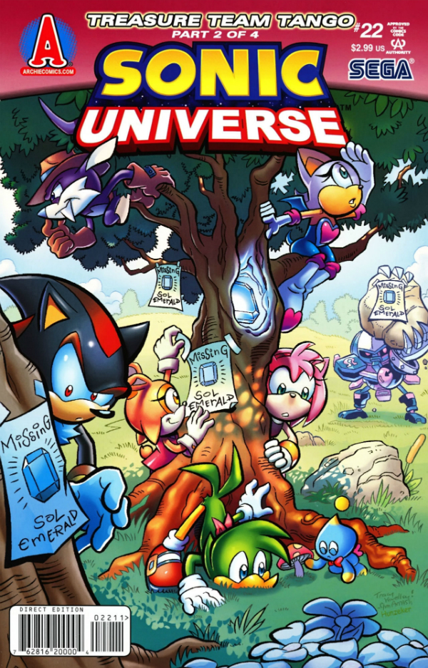 Sonic Universe (2009) #22 cover