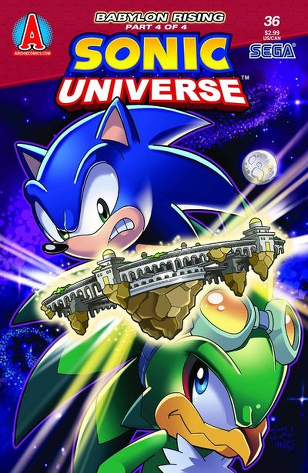 Sonic Universe (2009) #36 cover