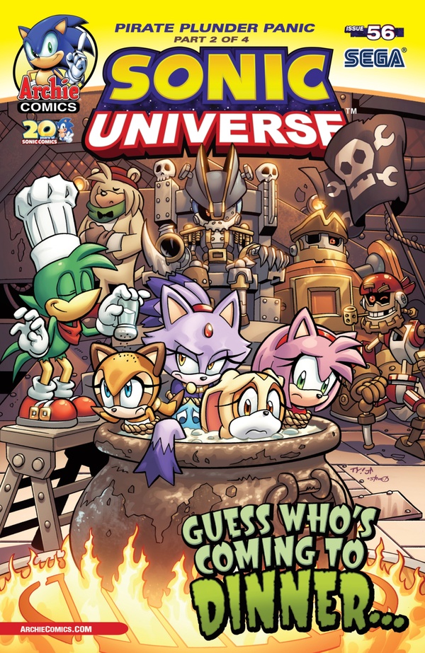Sonic Universe (2009) #56 cover
