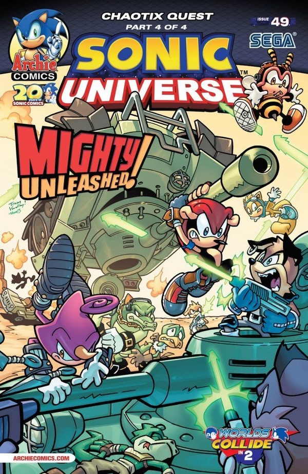 Sonic Universe (2009) #49 cover