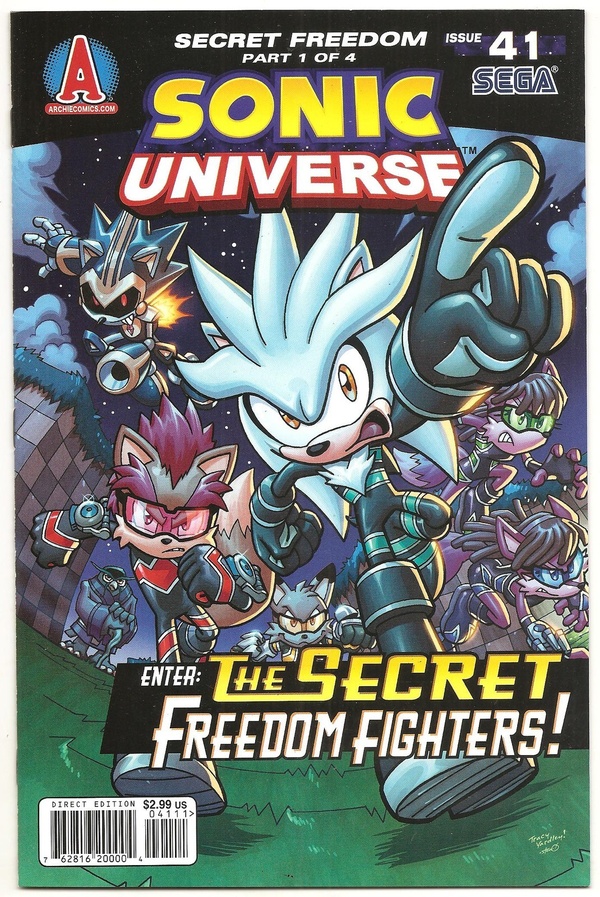 Cover of Sonic Universe #41