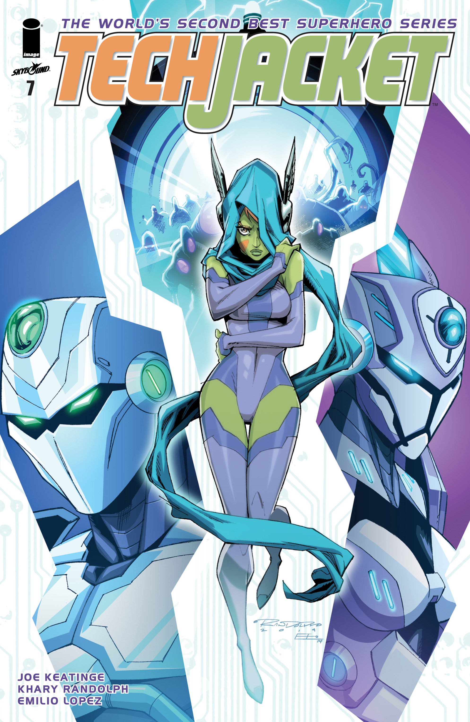 Tech Jacket (2014) #7 cover