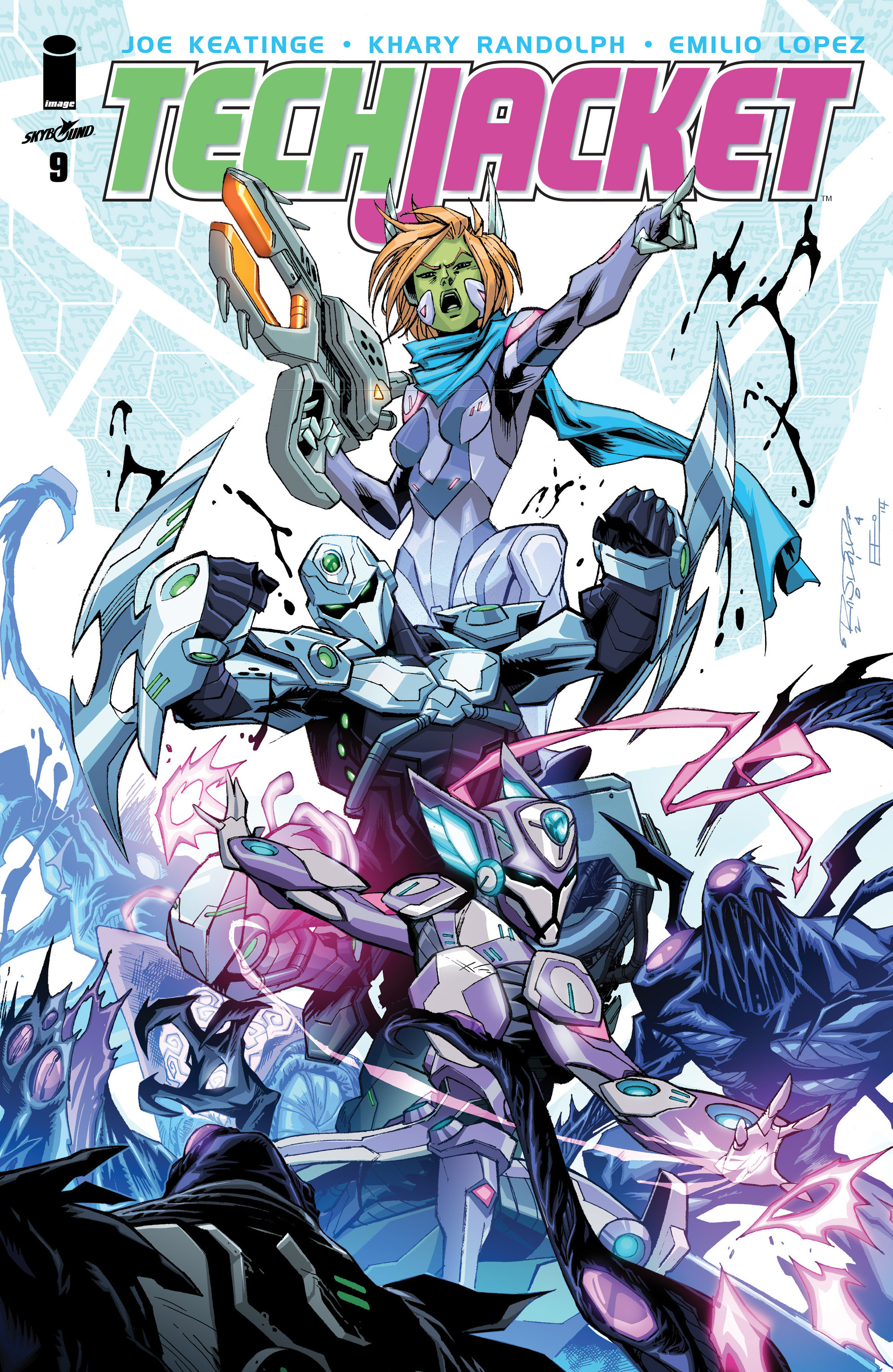 Tech Jacket (2014) #9 cover
