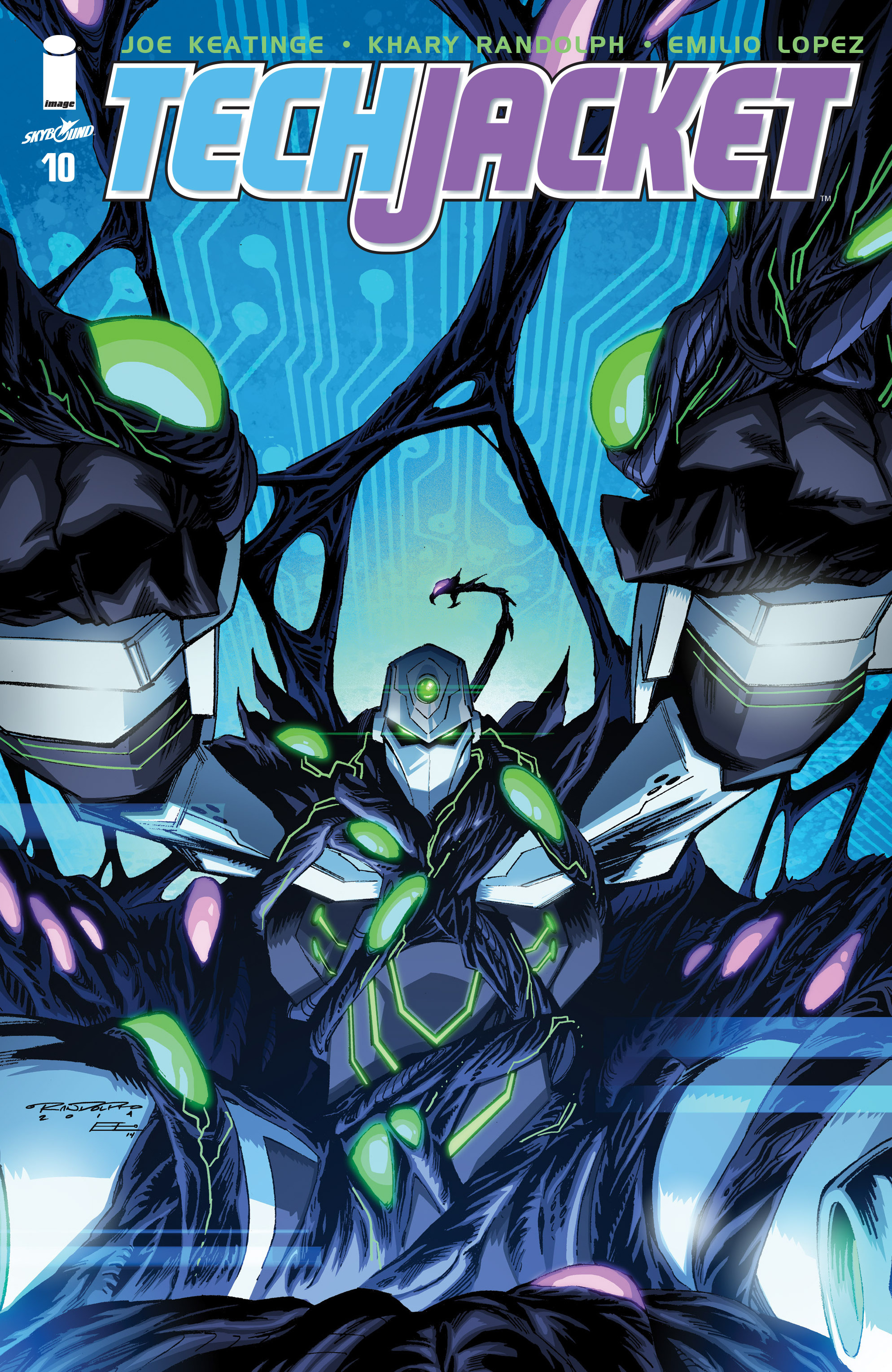 Tech Jacket (2014) #10 cover