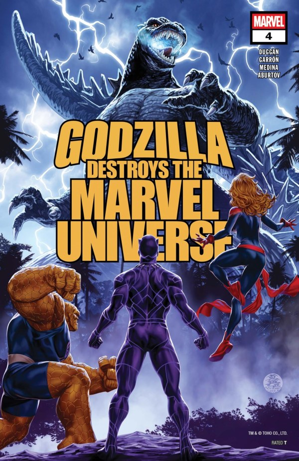 Godzilla Destroys the Marvel Universe