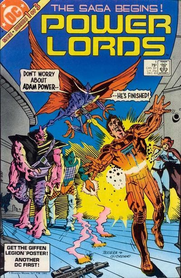 Power Lords (1983) #1 cover