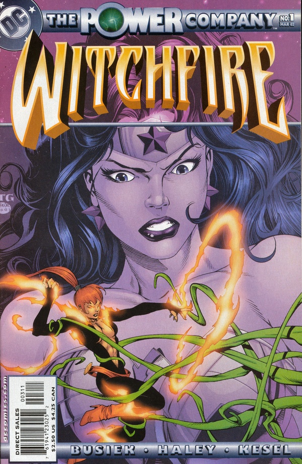 The Power Company: Witchfire (2002) #1 cover