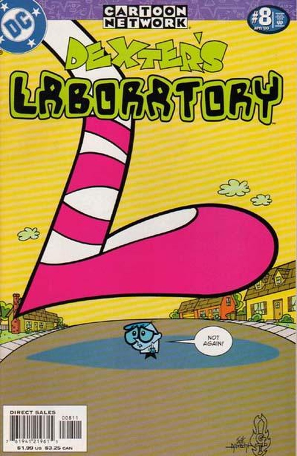 Dexter's Laboratory (1999) #8 cover