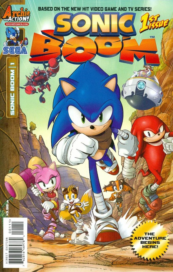 Cover of Sonic Boom #1