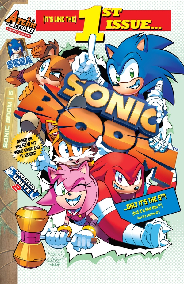 Cover of Sonic Boom #6