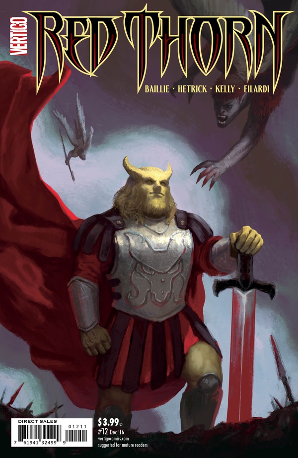 Red Thorn (2016) #12 cover