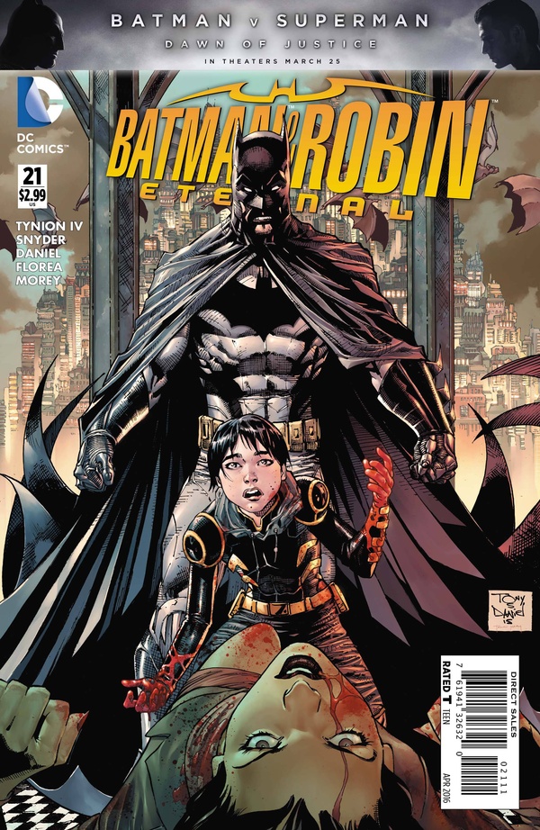 Cover of Batman and Robin Eternal #21