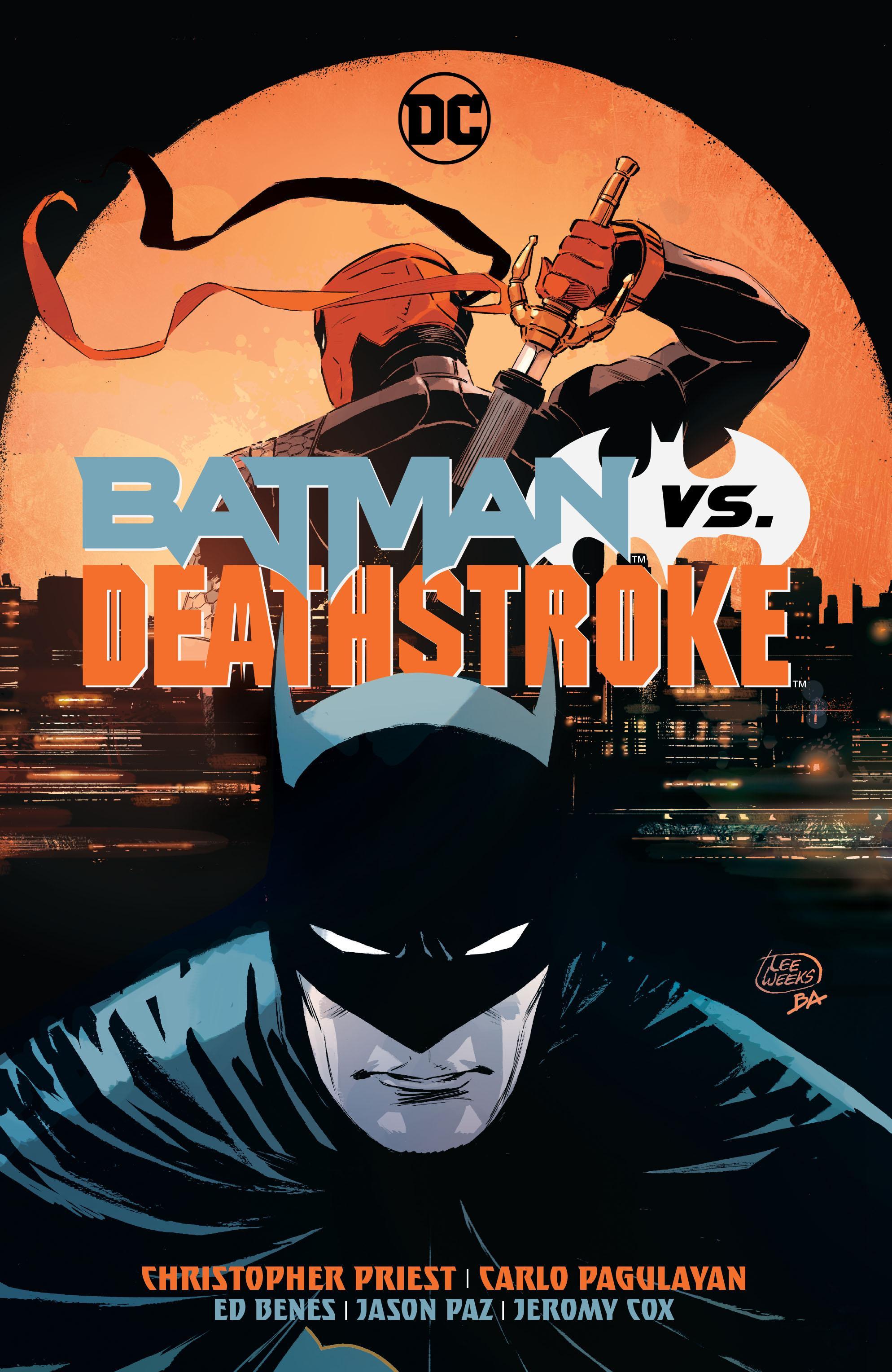 Batman vs. Deathstroke HC (2019) #1