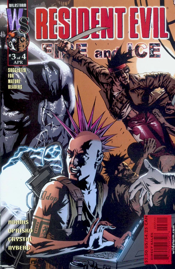 Resident Evil: Fire and Ice (2000) #3 cover