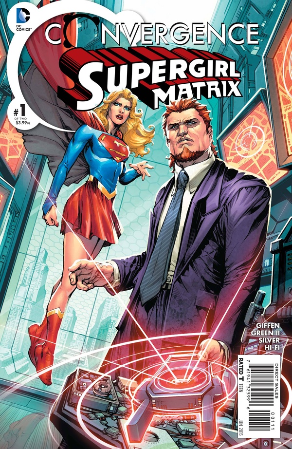 Convergence Supergirl: Matrix (2015) #1 cover