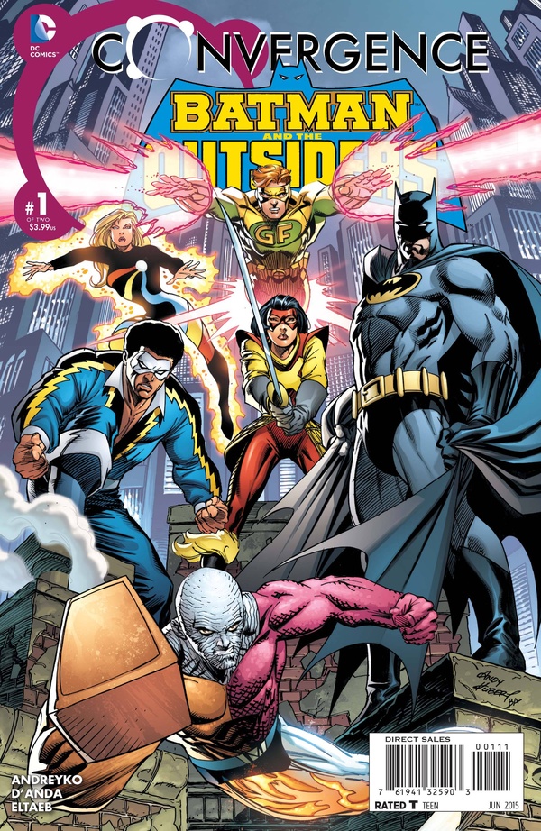 Cover of Convergence Batman and the Outsiders #1