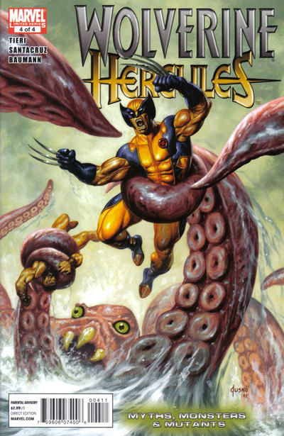 Cover of Wolverine / Hercules: Myths, Monsters & Mutants #4