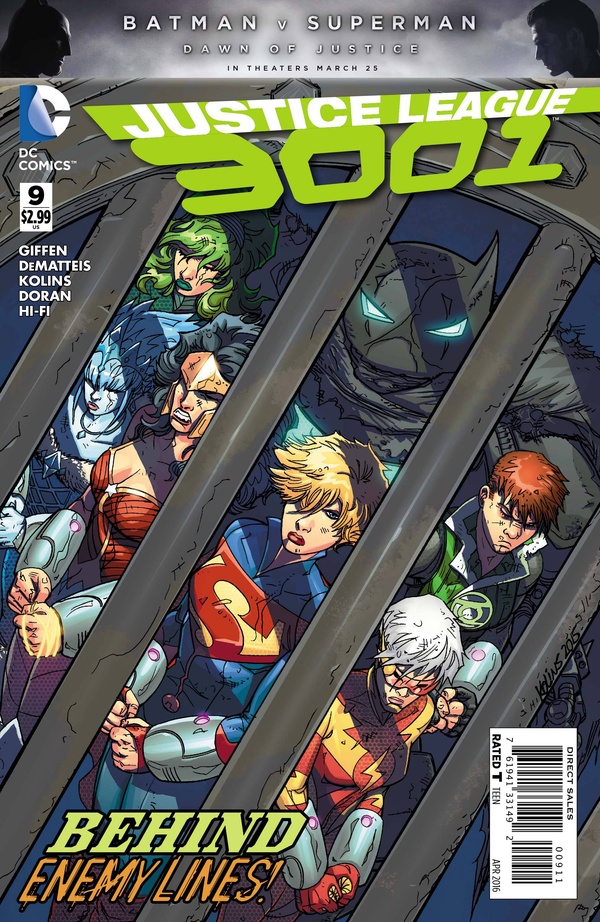 Justice League 3001 (2015) #9 cover