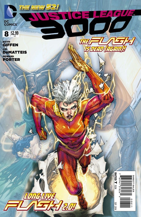Justice League 3000 (2014) #8 cover