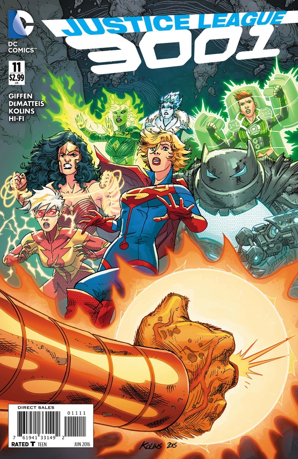 Justice League 3001 (2015) #11 cover