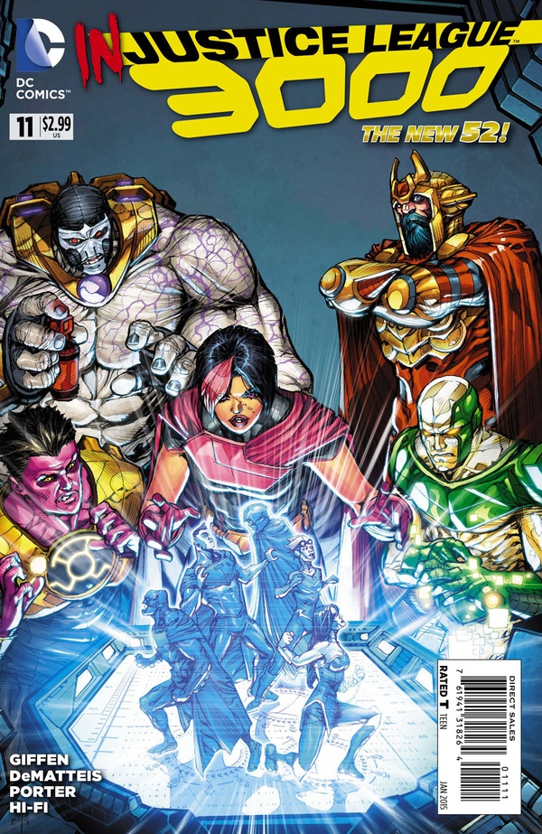 Justice League 3000 (2014) #11 cover